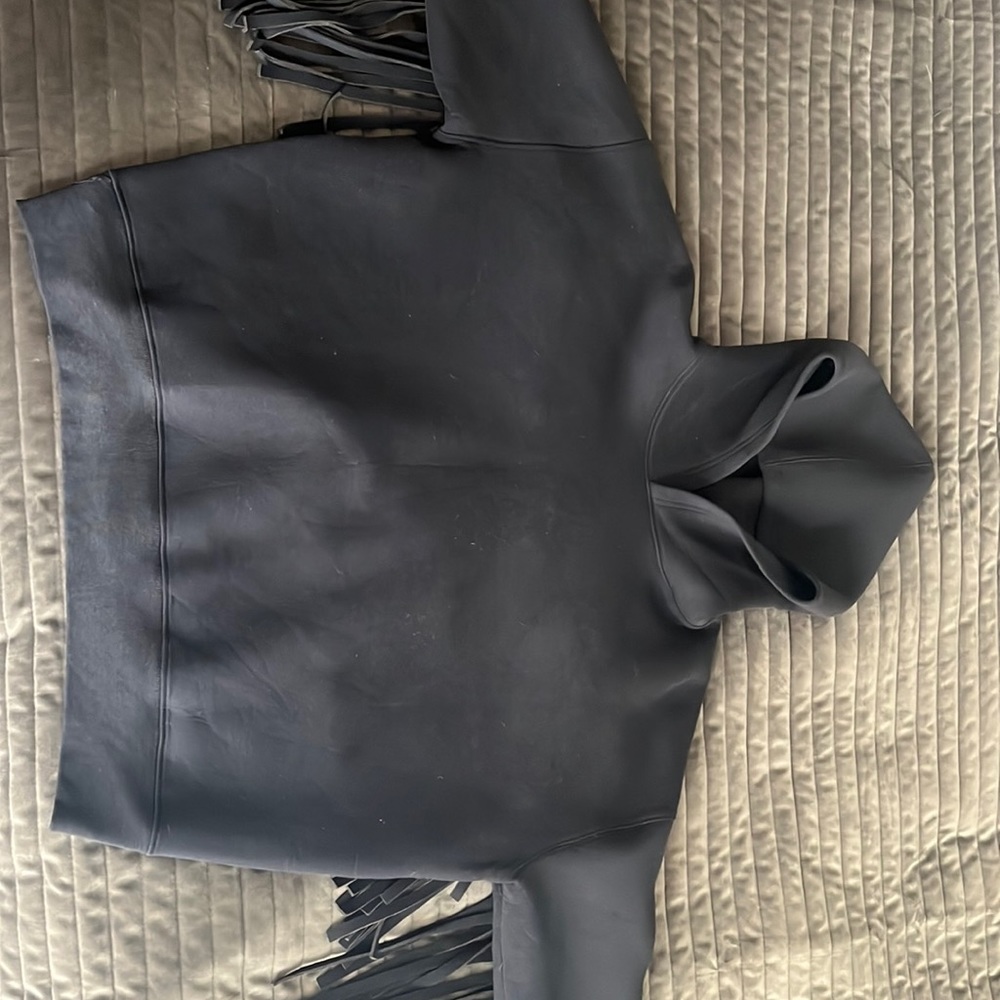 Levi’s Made & Crafted fringe hoodie